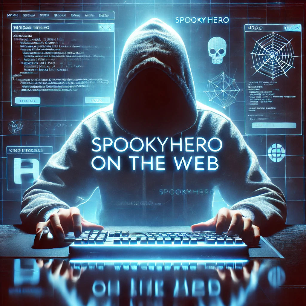 Spookyhero on the web - Mystieke synthwave track